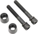 Handlebar Riser Bolt Cone Kit Black / Gloss