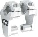 Elite Pivoting Handlebar Risers for 7/8" and 1-1/8" Handlebars Chrome For BMW F 650 GS 2000-2007