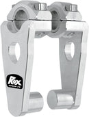 Elite Pivoting Handlebar Risers for 7/8" and 1-1/8" Handlebars Chrome