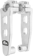 Elite Pivoting Handlebar Risers for 7/8" and 1-1/8" Handlebars Chrome For BMW F 750 GS ABS 2018-2020