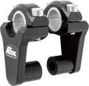 Elite Pivoting Handlebar Risers for 7/8" and 1-1/8" Handlebars Black / Gloss For BMW F 650 GS 2000-2007
