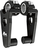 Elite Pivoting Handlebar Risers for 7/8" and 1-1/8" Handlebars Black / Gloss