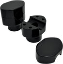 Springer Handlebar Riser Kit Black / Powder-Coated For Harley Davidson FLSTS 1340 - 32 MM