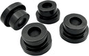 Angled Handlebar Riser Bushing Kit Black / Flat For Harley Davidson FLD 1690 ABS