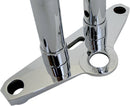Handlebar Riser Extensions Chrome - 38 MM