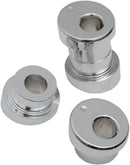 Angled Handlebar Riser Bushing Kit Chrome For Harley Davidson FLD 1690