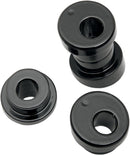 Angled Handlebar Riser Bushing Kit Black / Flat For Harley Davidson FLD 1690