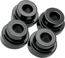 Angled Handlebar Riser Bushing Kit Black / Flat For Harley Davidson FLD 1690