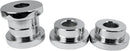 Solid Handlebar Riser Bushing Chrome For Harley Davidson FLD 1690