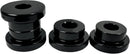 Solid Handlebar Riser Bushing Black / Gloss For Harley Davidson FLD 1690