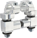 Anti-Vibration 2" Pivot Handlebar Risers Chrome For BMW F 800 GT ABS 2013-2020