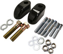 Handlebar Riser Adapter/Extensions Black / Gloss / Powder-Coated For Honda VTX 1300 R 2005-2009