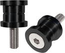 1" Solid Handlebar Riser Bushing Black / Gloss For Harley Davidson FL 1200 1973-1977
