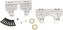Handlebar Clamp Set Raw For Harley Davidson FLHR 1690 - 1-1/4 Inch