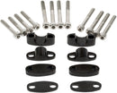 Aluminum Handlebar Riser Kit Anodized / Black - 22 MM