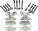 Aluminum Handlebar Riser Kit Polished - 28.6 MM