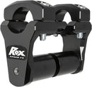Extended Stem 2" Pivoting Handlebar Riser for 1-1/8" Handlebars Anodized / Black For Can Am (BRP) SPYDER 1330 F3 2018-2022