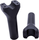 Assault Handlebar Risers Black / Matte - 25.4 MM