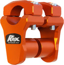 Pivoting Handlebar Risers for 1-1/8" Bar Clamps Anodized / Orange For BMW F 800 GS 2008-2012