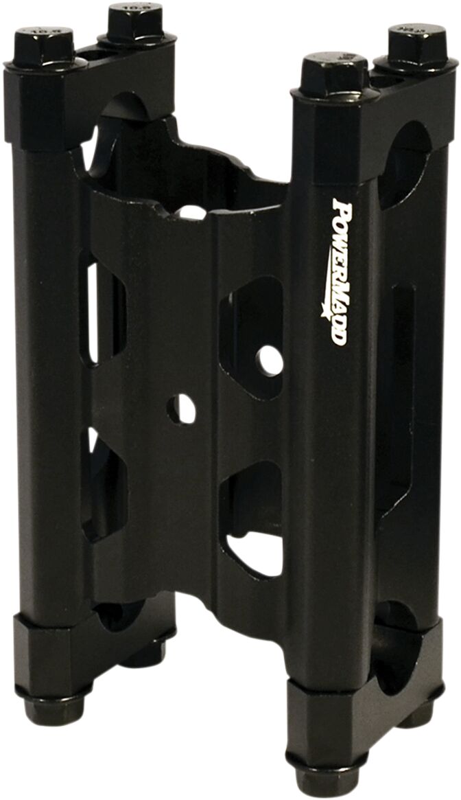 Pivot Handlebar Risers Black / Satin For Arctic Cat BEARCAT 540 2019