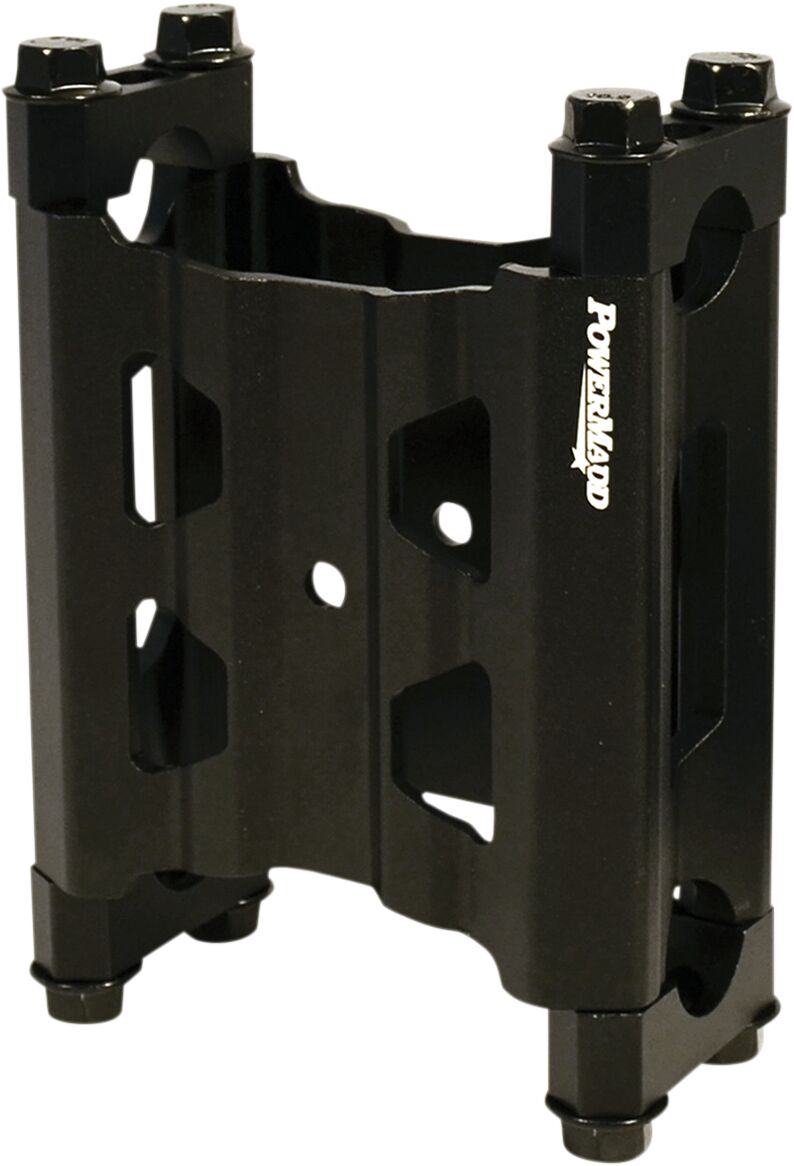 Pivot Handlebar Risers Black / Satin For Polaris RMK 550 2021