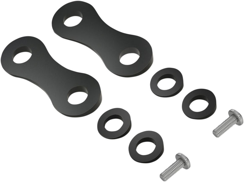 Handlebar Riser Shims Black / Flat For Honda GL 1800 ABS 2018-2023