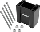Pro Taper Handlebar Riser Kit For Polaris Black / Flat For Polaris PRO-RMK 600 2012-21