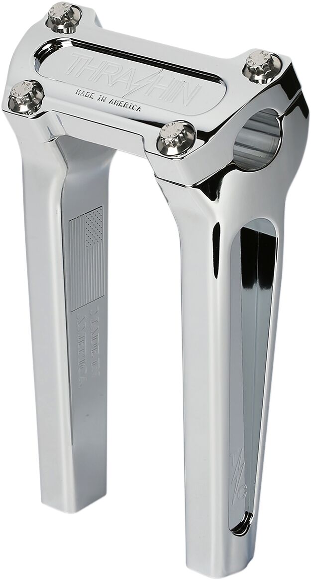 8" Handlebar Riser Chrome - 1/2-13