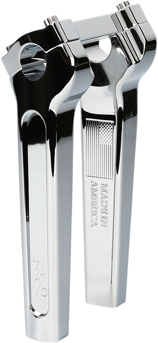 8" Handlebar Riser Chrome - 1/2-13