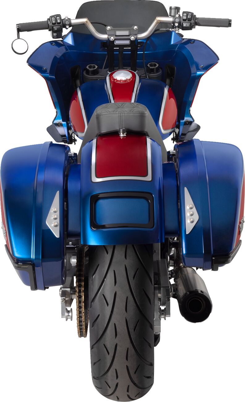 Handlebar Riser Black For Harley Davidson FXBBS 1868 ABS - 1/2-13