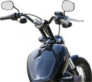 Handlebar Riser Black For Harley Davidson FXBR 1750 ABS - 1/2-13