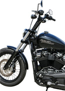 Handlebar Riser Black For Harley Davidson FXBR 1750 ABS - 1/2-13