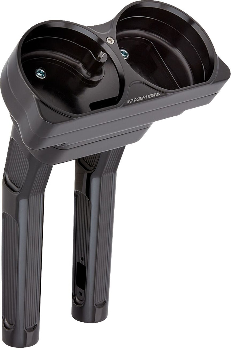 Method Kickback Handlebar Riser Black / Matte For Harley Davidson FLHRXS 1868 ABS - 25.4 MM