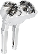 Method Kickback Handlebar Riser Chrome For Harley Davidson FLHRXS 1868 ABS - 25.4 MM