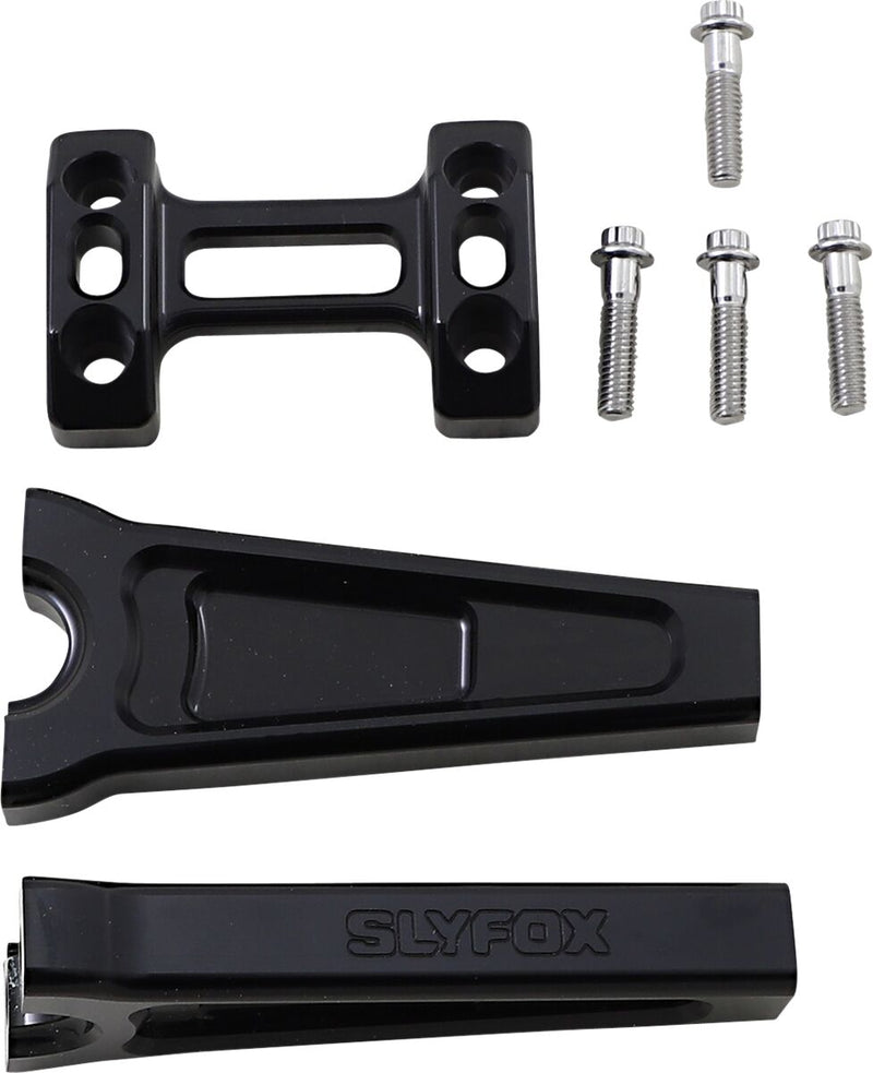 Handlebar Riser Kit Black /Gloss - 25.4 MM