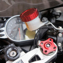 Aluminium Front Brake Reservoir Cap Red For Honda CB 1000 R 2008-2016