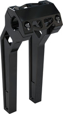 Performance Pullback Risers With 1-1/4 Inch Clamp Anodized / Black - 10 Inch