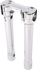 10" Hole Shot Risers Chrome - 1/2-13