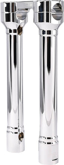 10" Hole Shot Risers Chrome - 1/2-13