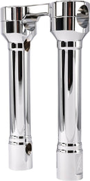 8" Hole Shot Risers Chrome - 1/2-13