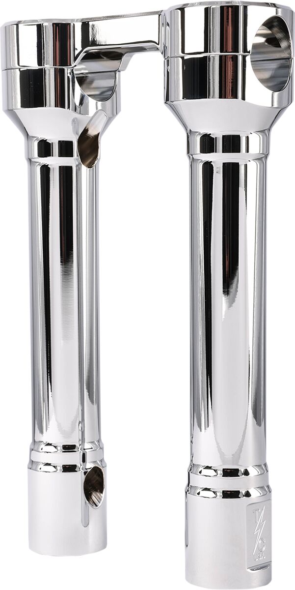 8" Hole Shot Risers Chrome - 1/2-13