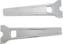 Performance Risers Straight Chrome - 10 Inch