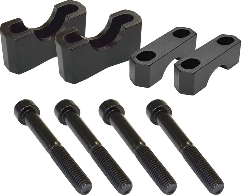 Universal 7/8" Bar Risers Black /Flat - 22 MM