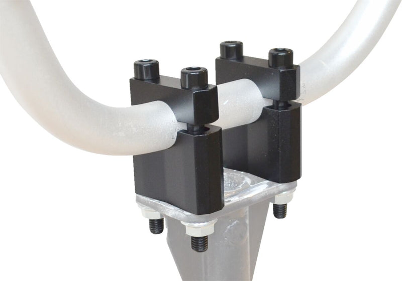 Universal 7/8" Bar Risers Black /Flat - 22 MM