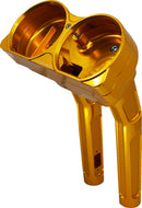 Method Kickback Handlebar Riser Gold / Polished For Harley Davidson FLHRXS 1868 ABS - 25.4 MM