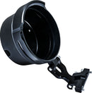 Round Gauge Relocation Kit Black