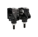 2D.GT Handlebar Risers Black For Yamaha MT-10 ABS 2022-2024