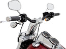 Phatbar & Riser Kit Black / Chrome For Harley Davidson FXBB 1750 ABS 2018-2020 - 25.4 MM