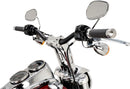Phatbar & Riser Kit Black / Chrome For Harley Davidson FXBB 1750 ABS 2018-2020 - 25.4 MM