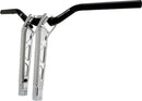 Phatbar & Riser Kit Black / Chrome For Harley Davidson FXBB 1750 2018-2020 - 32 MM